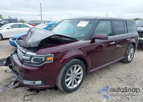 2018 Ford Flex Limited из США, поврежденный, VIN 2FMGK5D87JBA08016